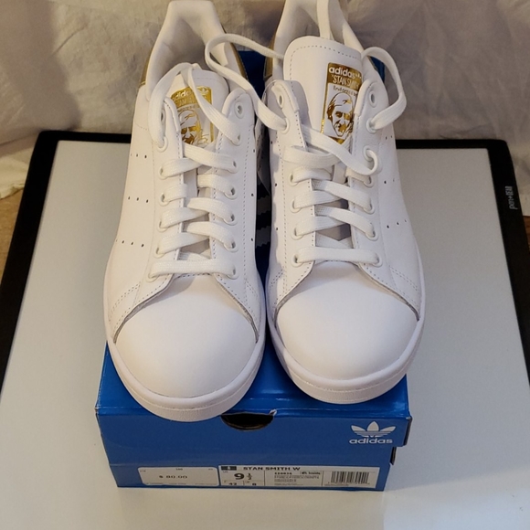 adidas Shoes - Adidas New Stan Smith White Sneakers Size 9.5